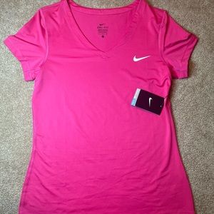 BRAND NEW Nike DriFit Pink Short Sleeve Tshirt